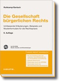 Cover: Die Gesellschaft b&uuml;rgerlichen Rechts - Haufe-Lexware