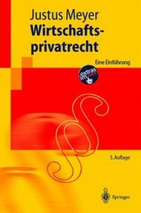Abbildung von: Wirtschaftsprivatrecht - Springer