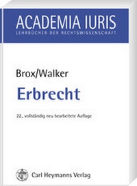 Enlarge image Cover: Erbrecht - Carl Heymanns Verlag