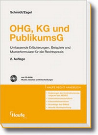 Abbildung von: Die OHG/KG und Publikums G. - Haufe-Lexware