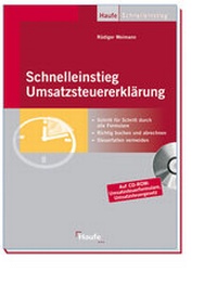 Abbildung von: Schnelleinstieg Umsatzsteuererklärung - Haufe-Lexware