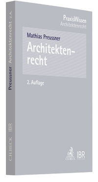 Abbildung von: Architektenrecht - C.H.BECK