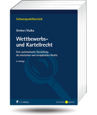 Abbildung von: Wettbewerbs- und Kartellrecht - C.F. Müller