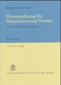 Cover: Dienstordnung f&uuml;r Notarinnen und Notare - Carl Heymanns Verlag