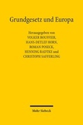 Cover: Grundgesetz und Europa - Mohr Siebeck