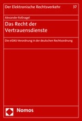 Bild: Das Recht der Vertrauensdienste - Nomos