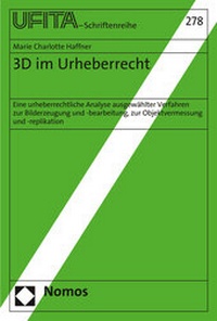 Abbildung von: 3D im Urheberrecht - Nomos