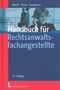 Cover: Handbuch f&uuml;r Rechtsanwaltsfachangestellte - Luchterhand
