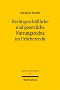 Cover: Rechtsgesch&auml;ftliche und gesetzliche Nutzungsrechte im Urheberrecht - Mohr Siebeck