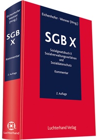 Abbildung von: SGB X Kommentar - Luchterhand