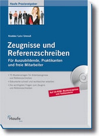 Abbildung von: Zeugnisse und Referenzschreiben - Haufe-Lexware