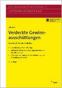 Abbildung von: Verdeckte Gewinnausschüttungen - NWB