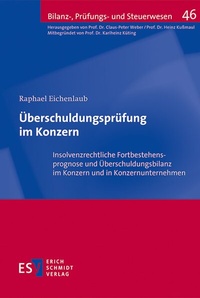 Abbildung von: Überschuldungsprüfung im Konzern - Erich Schmidt Verlag