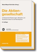 Abbildung von: Die Aktiengesellschaft - Haufe-Lexware