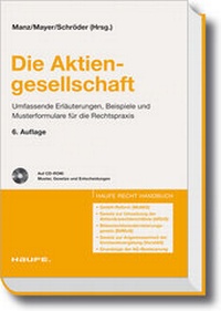 Enlarge image Cover: Die Aktiengesellschaft - Haufe-Lexware