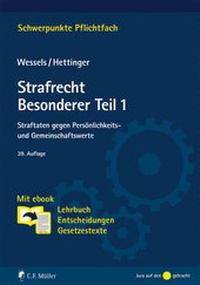 Bild vergrößern Bild: Strafrecht Besonderer Teil / 1 - C.F. Müller