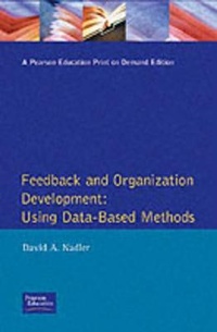 Enlarge image Cover: Feedback and Organization Development - Addison Wesley