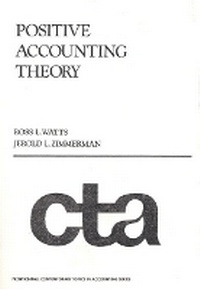 Enlarge image Cover: Positive Accounting Theory - Pearson