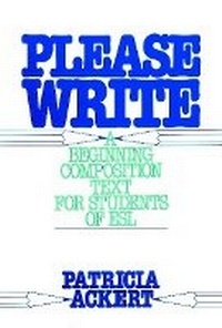 Enlarge image Cover: Please Write - Pearson Education (US)
