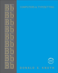 Enlarge image Cover: TeX the Programm - Addison Wesley