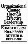 Cover: Organizational Change Through Effective Leadership - Prentice Hall