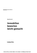 Cover: Immobilien bewerten leicht gemacht - Haufe-Lexware