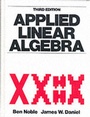 Cover: Applied Linear Algebra - Pearson