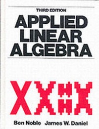 Abbildung von: Applied Linear Algebra - Pearson