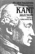 Cover: Kant Selections - Pearson