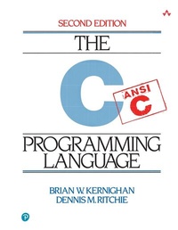 Enlarge image Cover: C Programming Language - Pearson