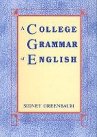 Enlarge image Cover: A College Grammar of English - Pearson