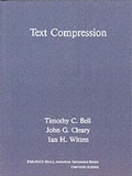 Cover: Text Compression - Prentice Hall