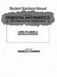 Enlarge image Cover: Students Solutions Manual - Pearson