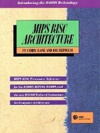 Enlarge image Cover: MIPS RISC Architecture - Prentice Hall