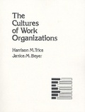 Cover: The Cultures of Work Organizations - Pearson