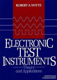 Enlarge image Cover: Electronic Test Instruments - Prentice Hall