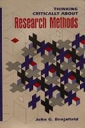 Cover: Thinking Critically About Research Methods - Pearson