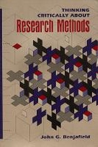 Enlarge image Cover: Thinking Critically About Research Methods - Pearson