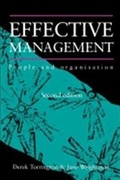 Cover: Effective Management - Addison Wesley