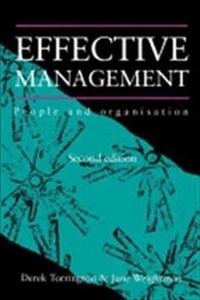 Enlarge image Cover: Effective Management - Addison Wesley