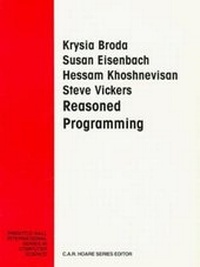 Enlarge image Cover: Reasoned Programming - Addison Wesley