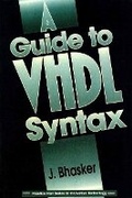 Cover: Guide to VHDL Syntax, A - Addison Wesley