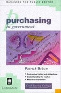 Abbildung von: Purchasing in Government - Financial Times Prentice Hall
