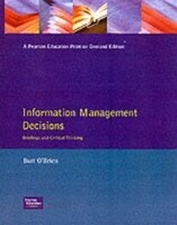 Abbildung von: Information Management Decisions - Financial Times Prentice Hall