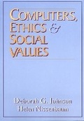 Cover: Computers, Ethics and Social Values - Pearson