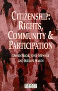 Abbildung von: Citizenship: Rights, Community and Participation - FT Publishing International