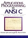 Cover: Applications Programming in ANSI C - Pearson