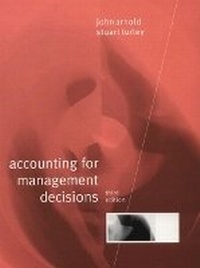 Enlarge image Cover: Accounting Management Decisions - Financial TImes Prentice Hall