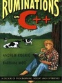 Cover: Ruminations on C++ - Addison Wesley