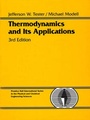 Cover: Thermodynamics and Its Applications - Prentice Hall
